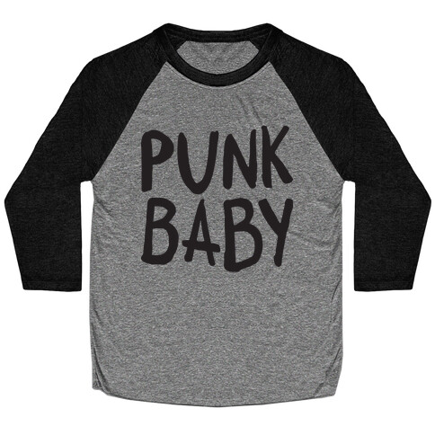 Punk Baby Baseball Tee