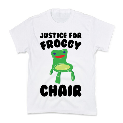 Justice For Froggy Chair Parody Kids T-Shirt