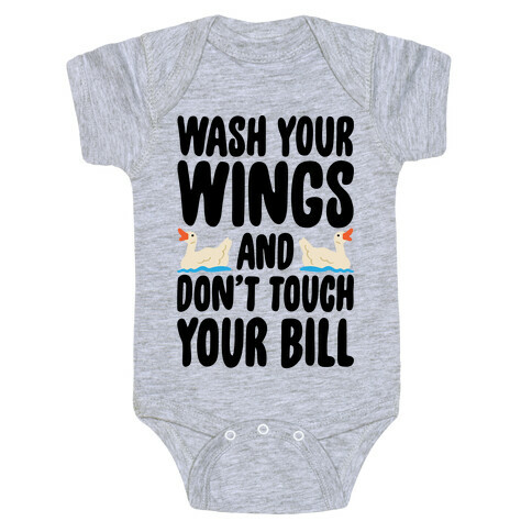Wash Your Wings  Baby One-Piece