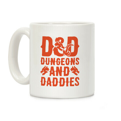 Dungeons and Daddies Parody Coffee Mug