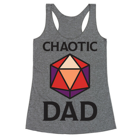 Chaotic Dad Racerback Tank Top