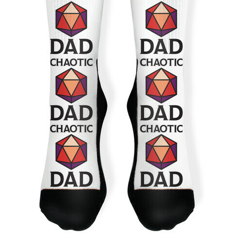 Chaotic Dad Sock