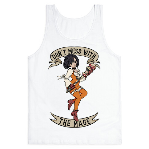 Don't Mess With the Mage Garnet Tank Top