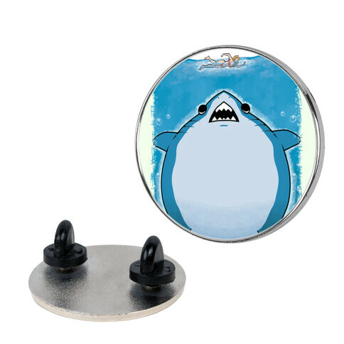 Oh Lawd He Comin' Jaws Parody Pin