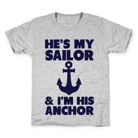 I'm His Anchor Kids T-Shirt