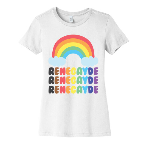 Renegayde Parody Womens T-Shirt