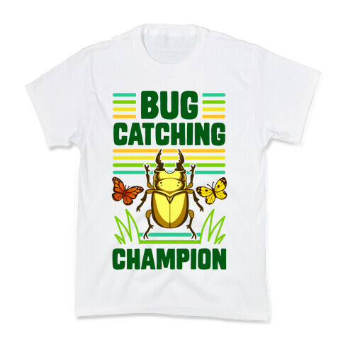 Bug Catching Champion Kids T-Shirt