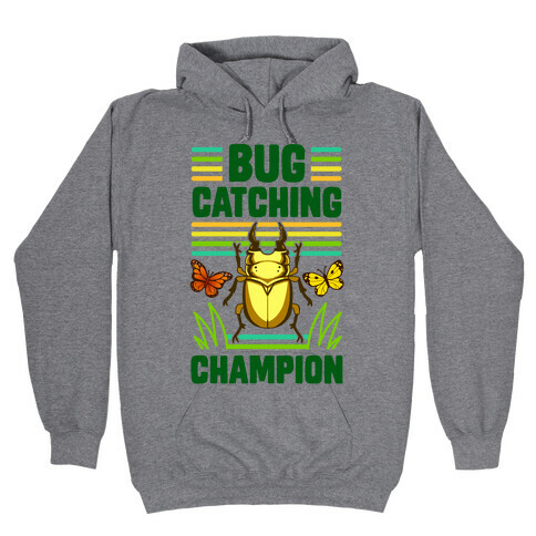 Bug Catching Champion Hooded Sweatshirt