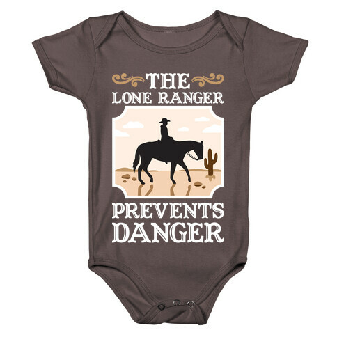 The Lone Ranger Prevents Danger Baby One-Piece