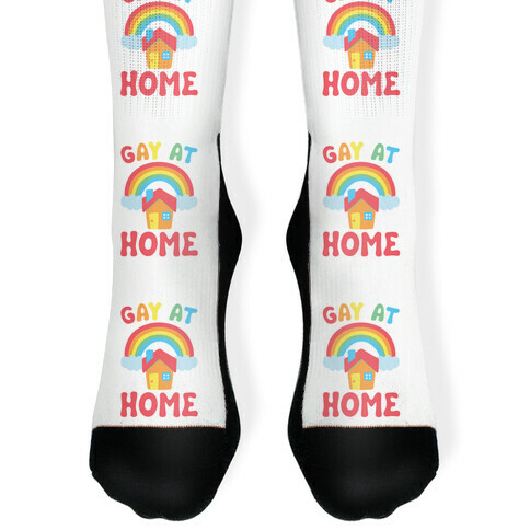 Gay At Home Sock