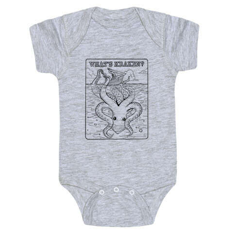 What's Kraken (Litho Style) Baby One-Piece