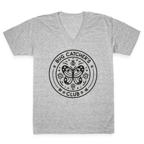Bug Catcher's Club V-Neck Tee Shirt