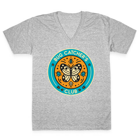 Bug Catcher's Club V-Neck Tee Shirt