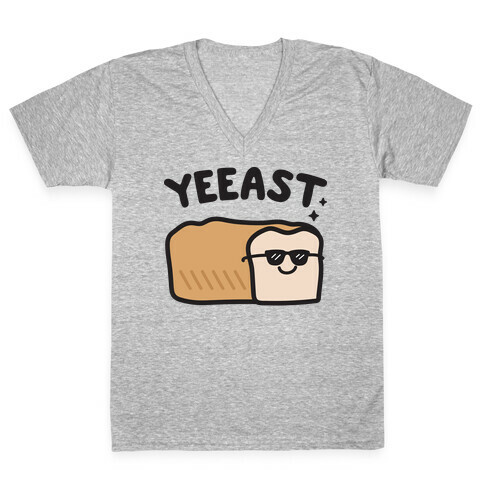 YEEAST Bread V-Neck Tee Shirt