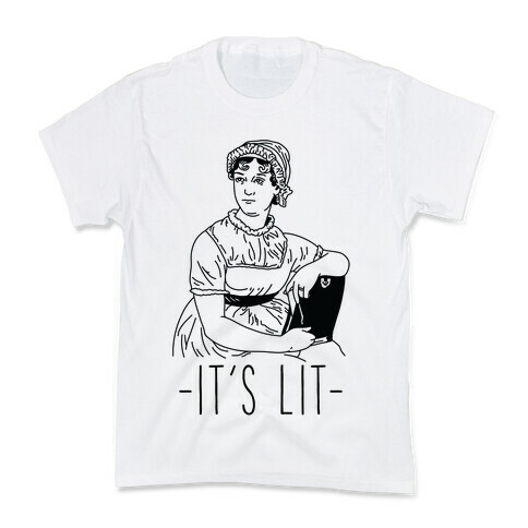 It's Lit Jane Austen Kids T-Shirt