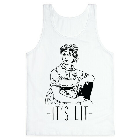 It's Lit Jane Austen Tank Top