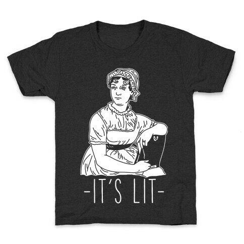 It's Lit Jane Austen Kids T-Shirt