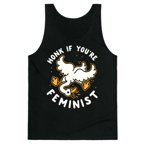 HONK If You're Feminist Tank Top