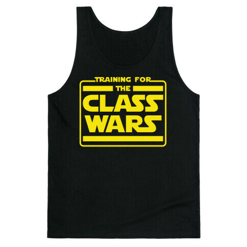 Training for the Class Wars Parody Tank Top