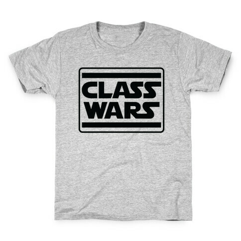 Class Wars Star Parody Kids T-Shirt