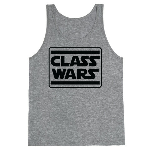 Class Wars Star Parody Tank Top