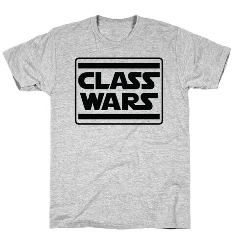 Class Wars Star Parody T-Shirt