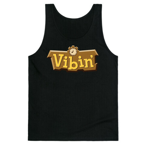 Vibin' Animal Crossing Parody Tank Top