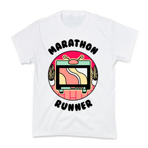 (TV) Marathon Runner  Kids T-Shirt