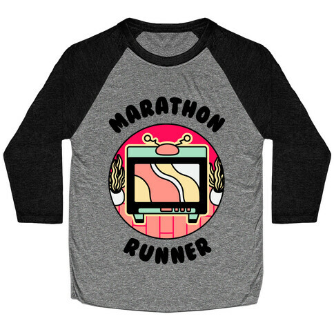 (TV) Marathon Runner  Baseball Tee