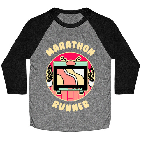 (TV) Marathon Runner  Baseball Tee