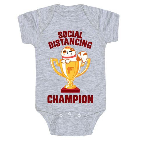 Social Distancing Champion Baby One-Piece