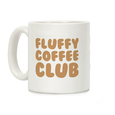 Fluffy Coffee Club Coffee Mug