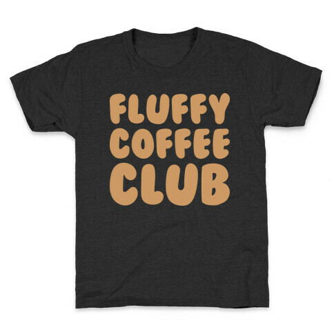 Fluffy Coffee Club Kids T-Shirt