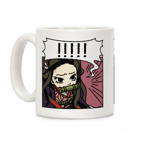 Nezuko Screaming Tanjiro (1 of 2 Pair) Coffee Mug