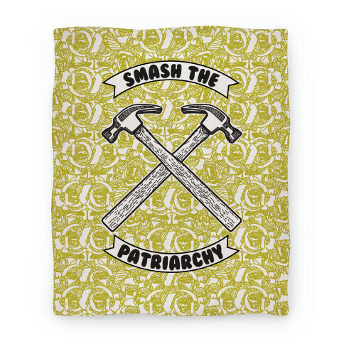 Smash the Patriarchy Blanket Blanket