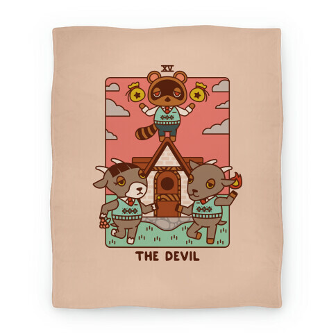 The Devil Tom Nook Blanket