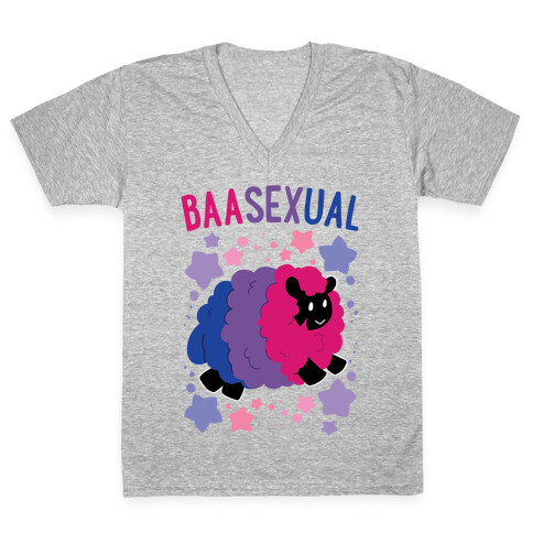 Baasexual V-Neck Tee Shirt