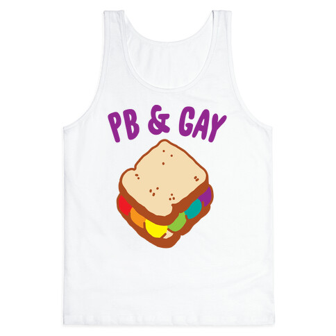 PB & GAY Tank Top