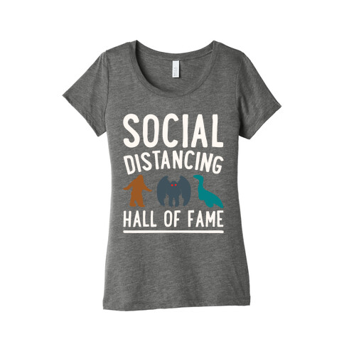 Social Distancing Hall of Fame Womens T-Shirt