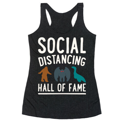 Social Distancing Hall of Fame Racerback Tank Top