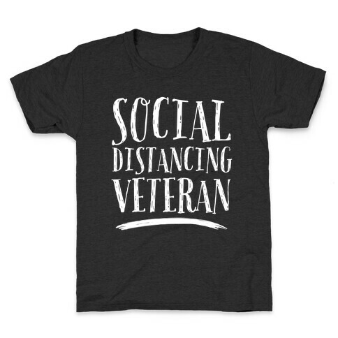 Social Distancing Veteran Kids T-Shirt