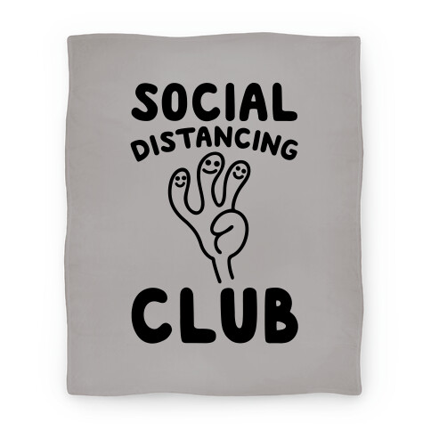 Social Distancing Club Blanket