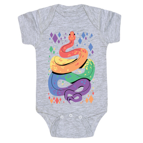 Pride Snakes: Gay Baby One-Piece