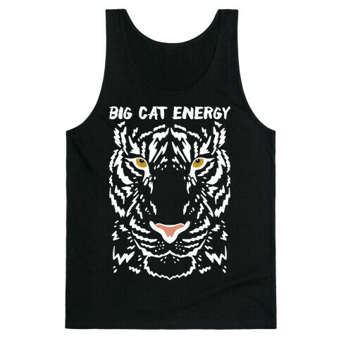 Big Cat Energy Tiger Tank Top