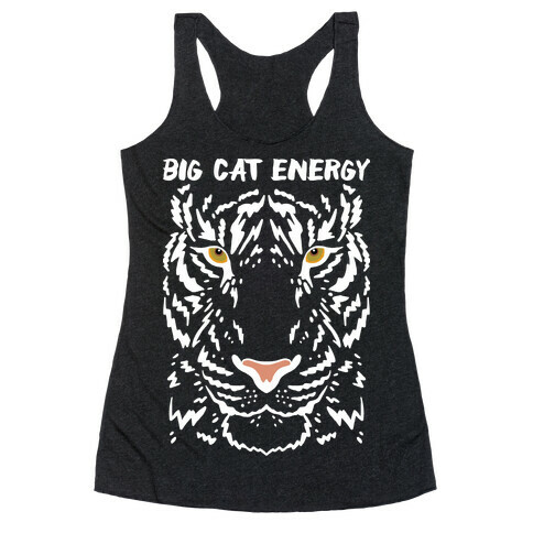 Big Cat Energy Tiger Racerback Tank Top