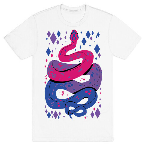 Pride Snakes: bi T-Shirt