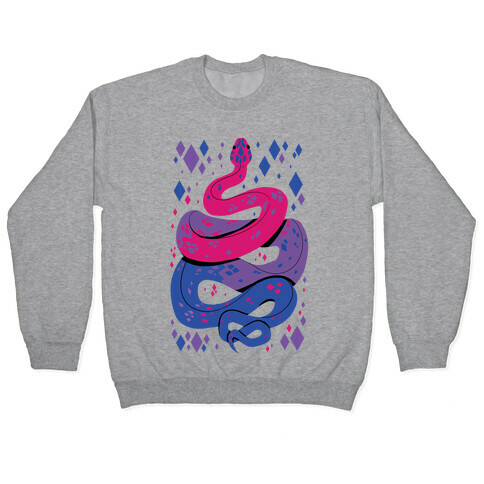 Pride Snakes: bi Pullover