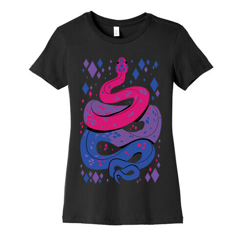 Pride Snakes: bi Womens T-Shirt