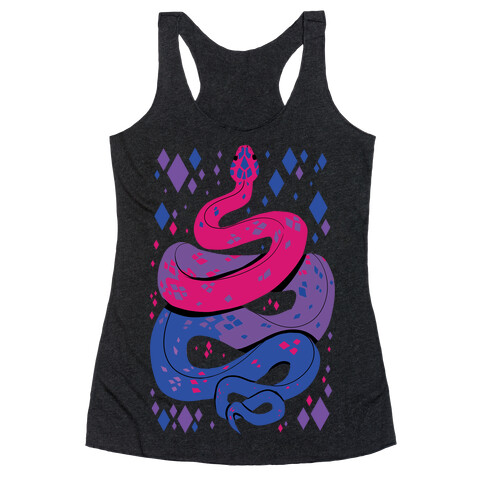 Pride Snakes: bi Racerback Tank Top