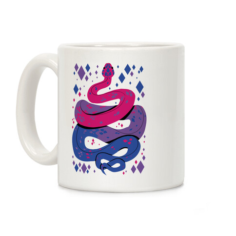 Pride Snakes: bi Coffee Mug